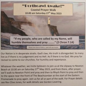 Read more about the article Porthcawl Coastal Prayer Walk